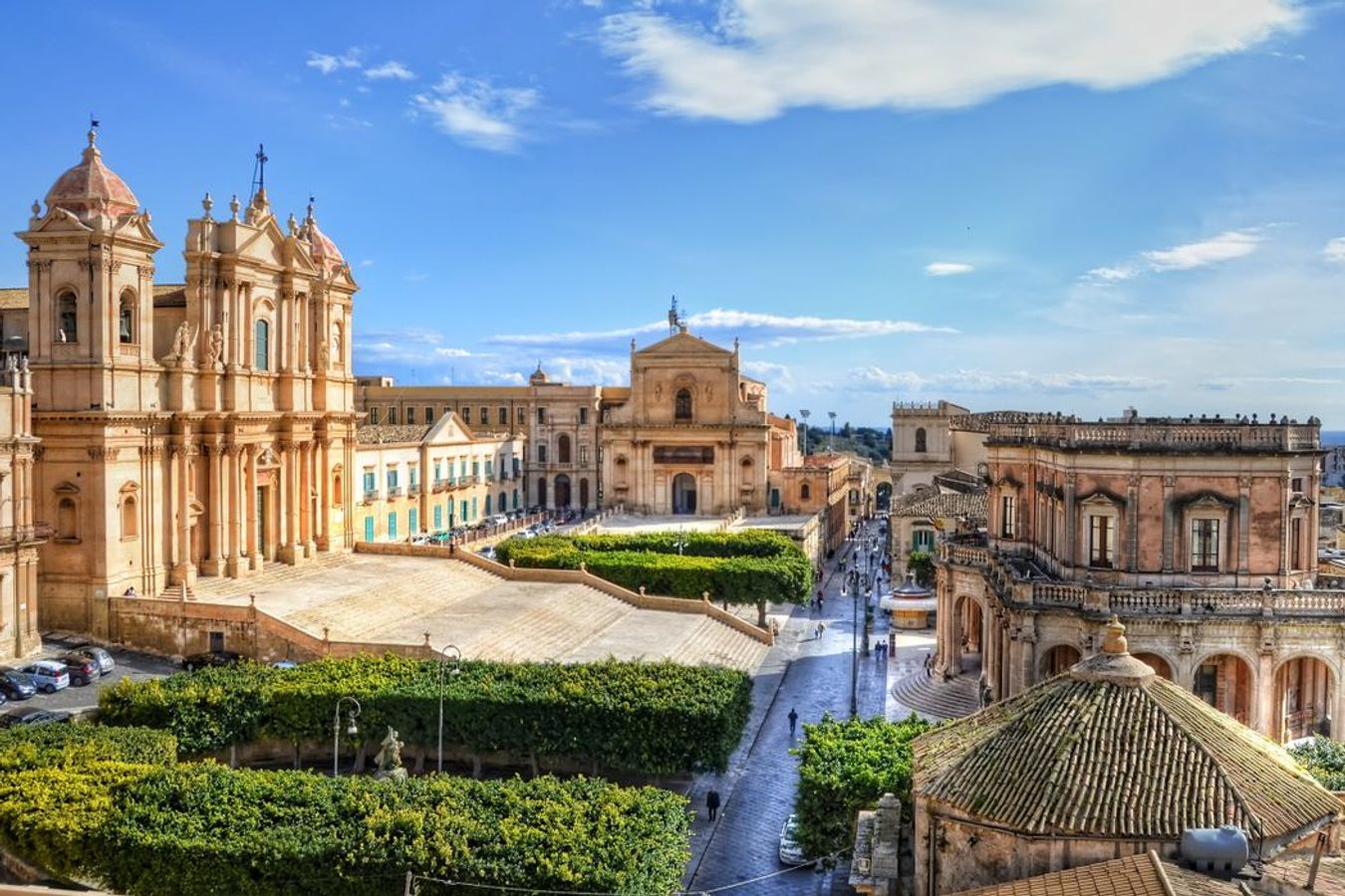 Det historiske centrum og Noto-katedralen er opført på UNESCO's verdensarvsliste