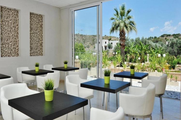 Olive Garden Hotel er et familievennlig hotell ved vannet som ligger i Lardos på Rhodos.