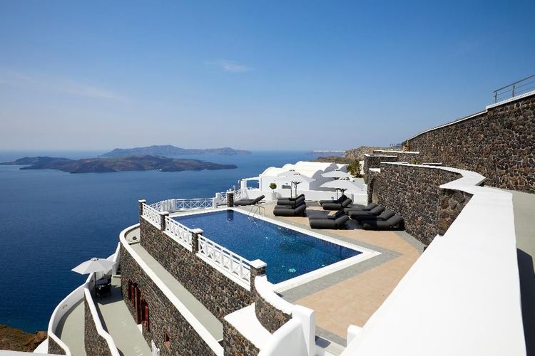 Hotel med basseng i Fira