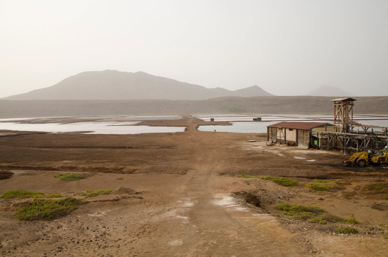 Saltbassinerne Pedra de Lume på øen Sal på Kap Verde