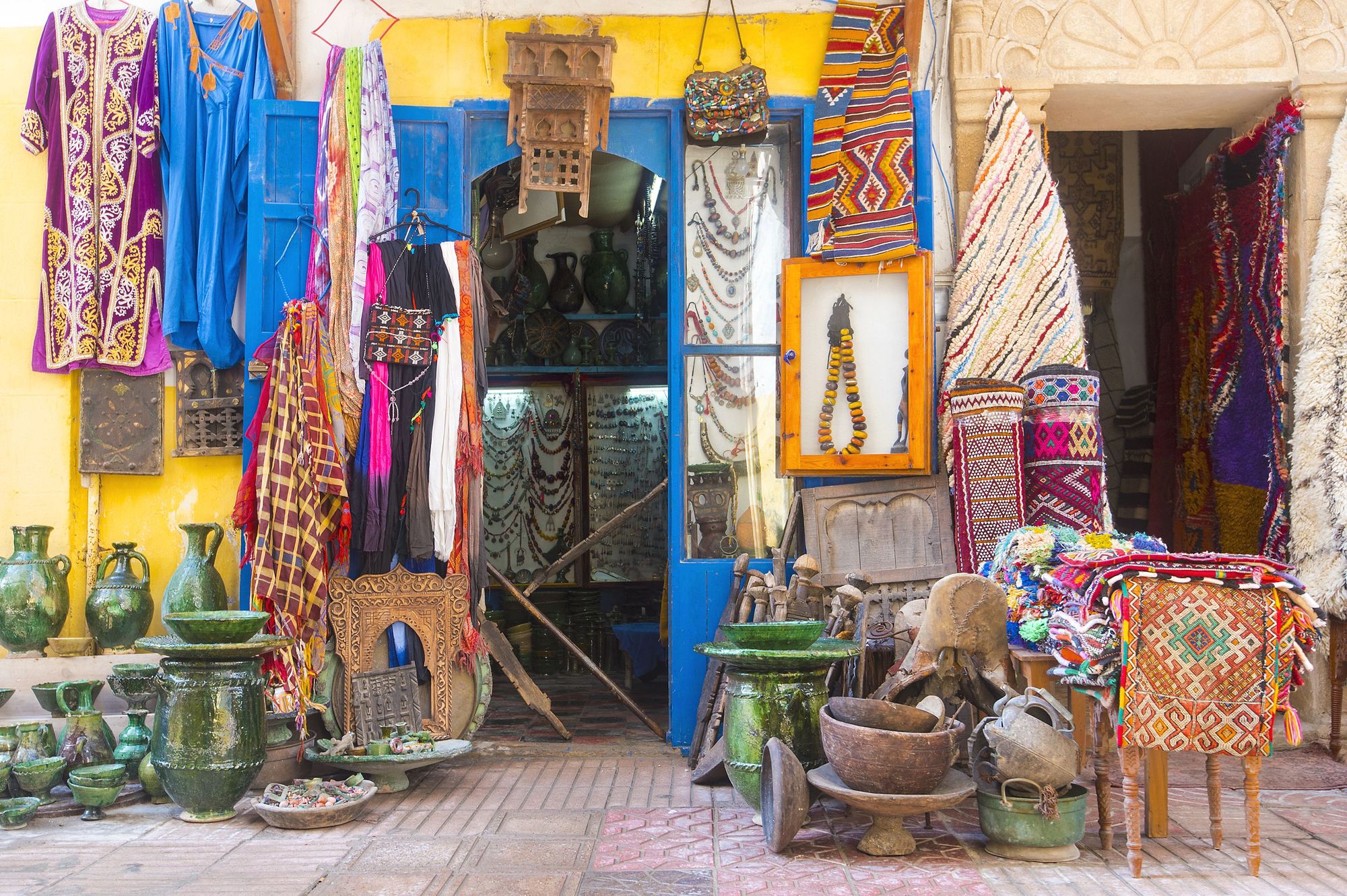 Kunst- og kunsthåndværksbutik i Essaouira