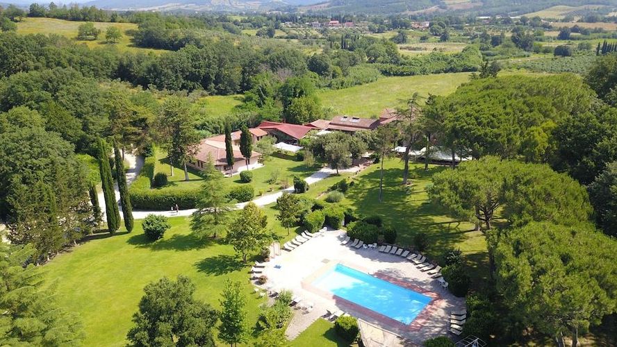 Overblikk over Montebelli Country Hotel, Toscana