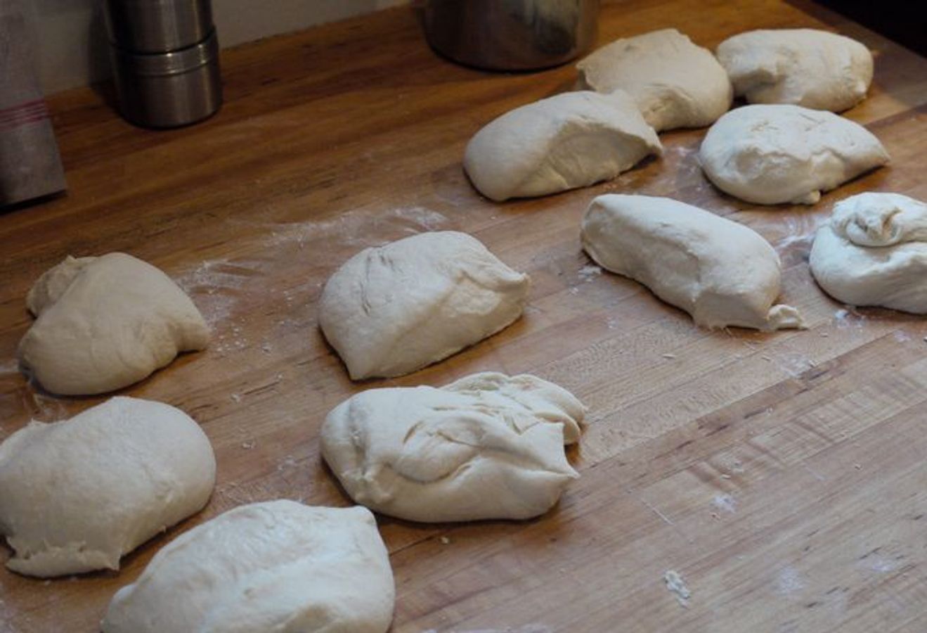 Ferskdeig til napolitansk pizza