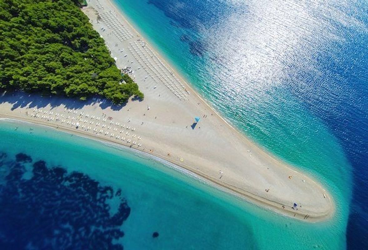 Zlatni Rat stranden