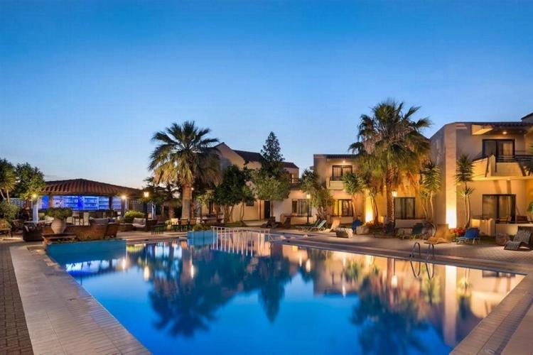Basseng på Nireas Hotel, Agii Apostoli, Chania