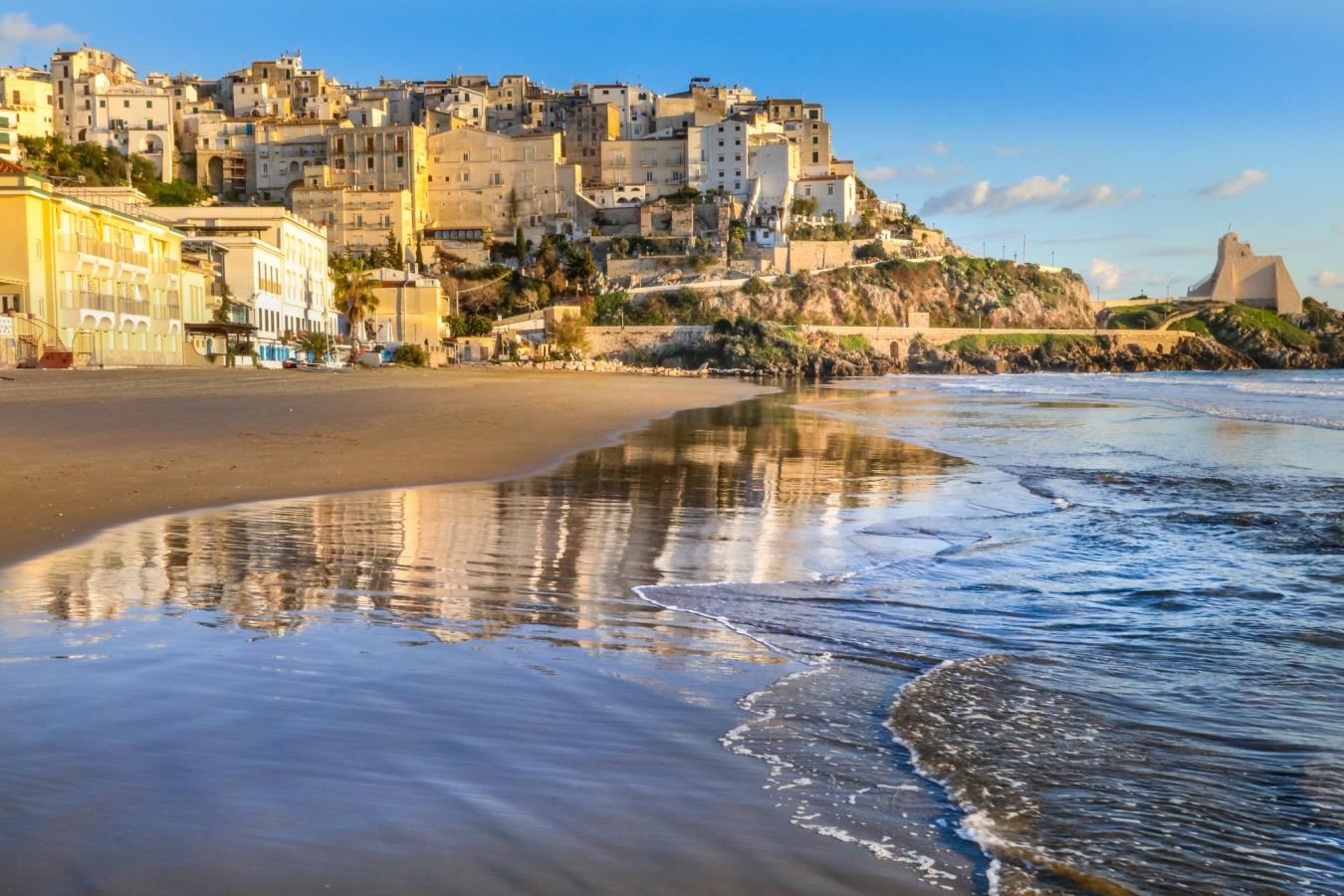 Middelalderbyen Sperlonga i Lazio
