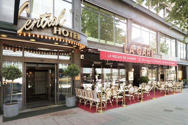 ProfilHotels Central ligger i sentrum av Stockholm, like ved stasjonen.