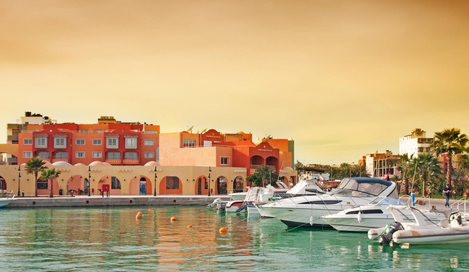 Hurghada Marina er verdt å besøke