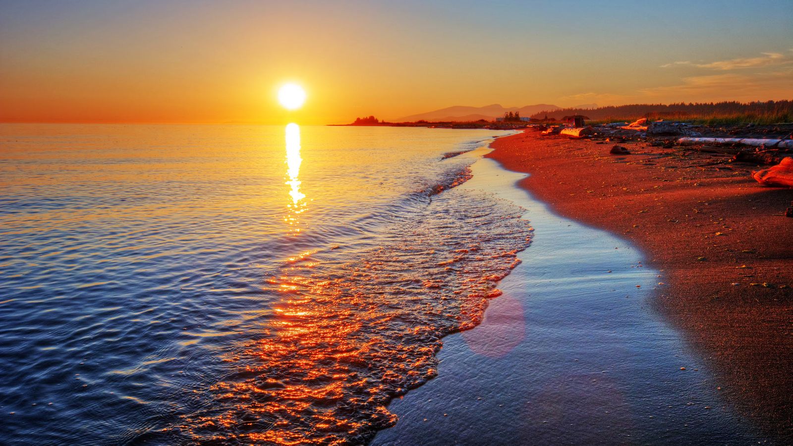 Nyt fantastiske solnedganger på ferien til Tenerife