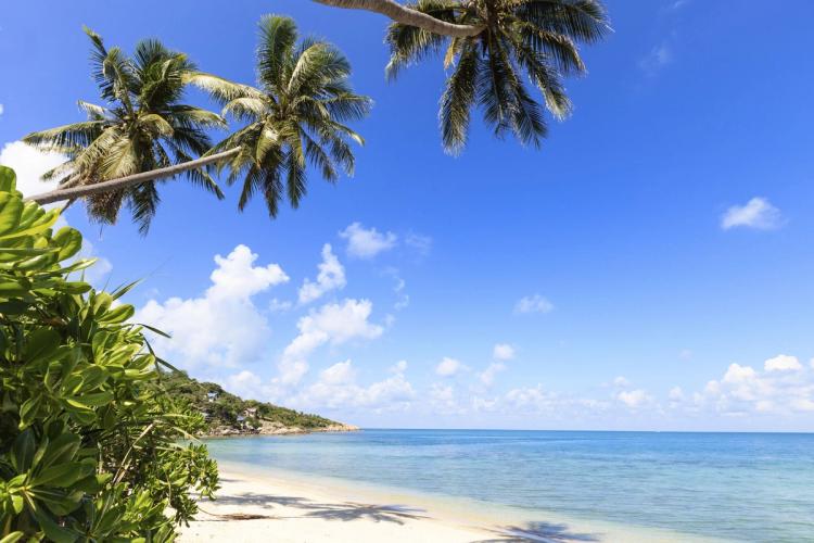 strand på Mauritius