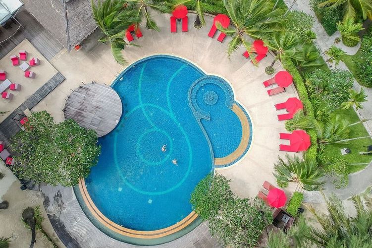 Stemning fra restauranten på Centara Koh Chang Tropicana Resort