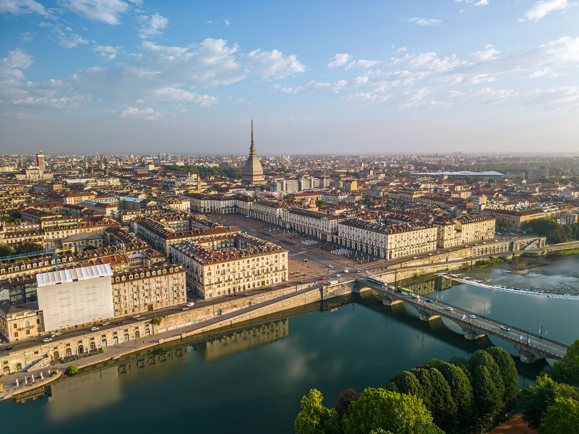 Tårnet Mole Antonelliana er et symbol og landemerke i Torino
