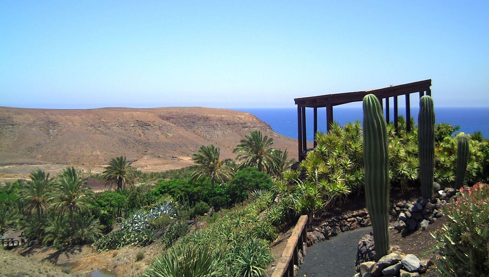 Flott natur som er perfekt for både fotturer og sykkelturer på Fuerteventura