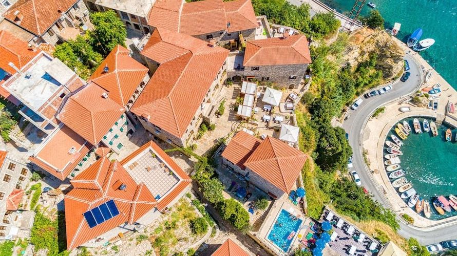 Palata Venezia ligger i Ulcinj i Montenegro, kun 40 meter fra havet og stranden.