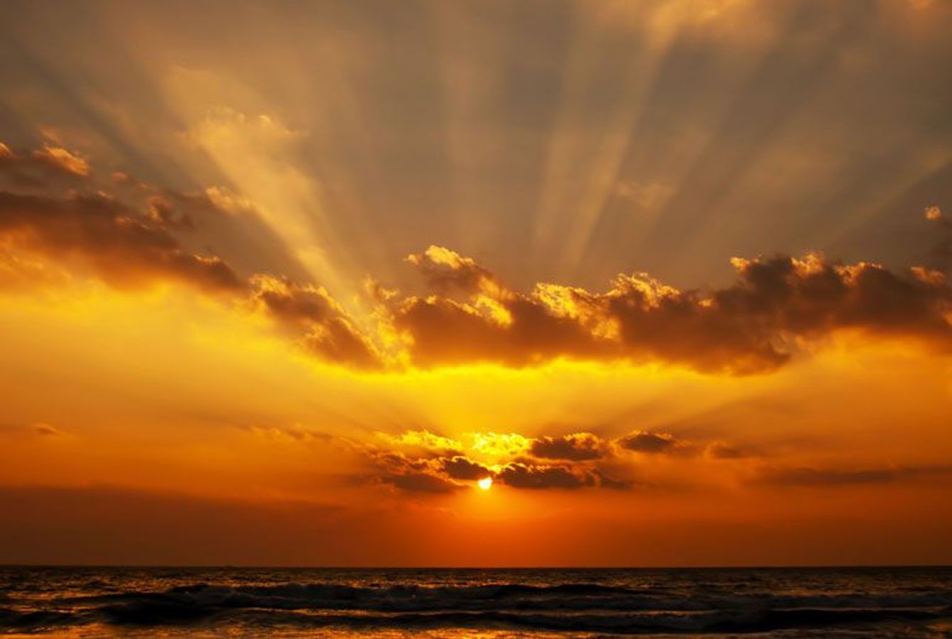 Fantastiske solnedganger i Costa Calma på Fuerteventura