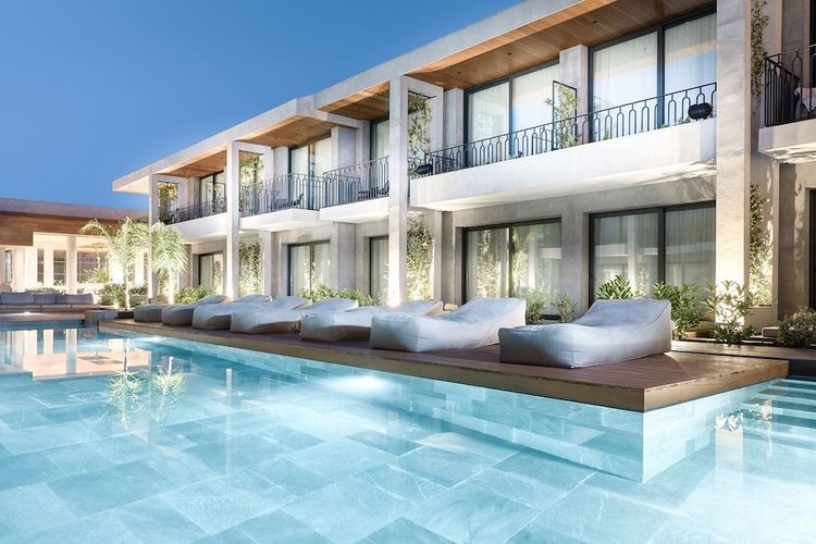 Contessina Suites and Spa er et voksenhotell i Tsilivi på Zakynthos hvor du kan bestille rom med eget basseng.