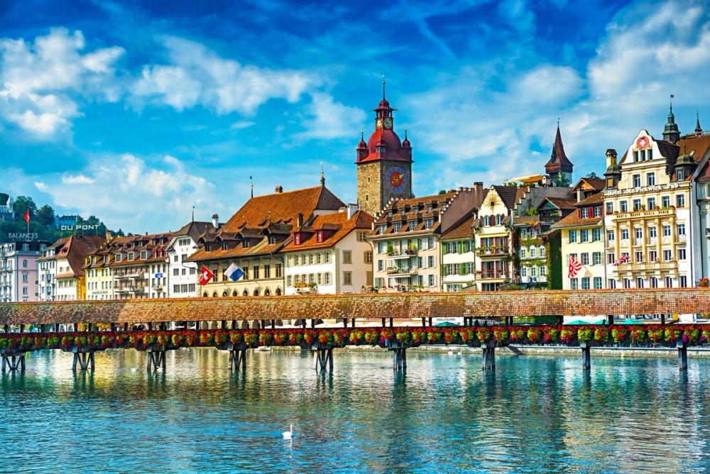 Luzern i Schweiz