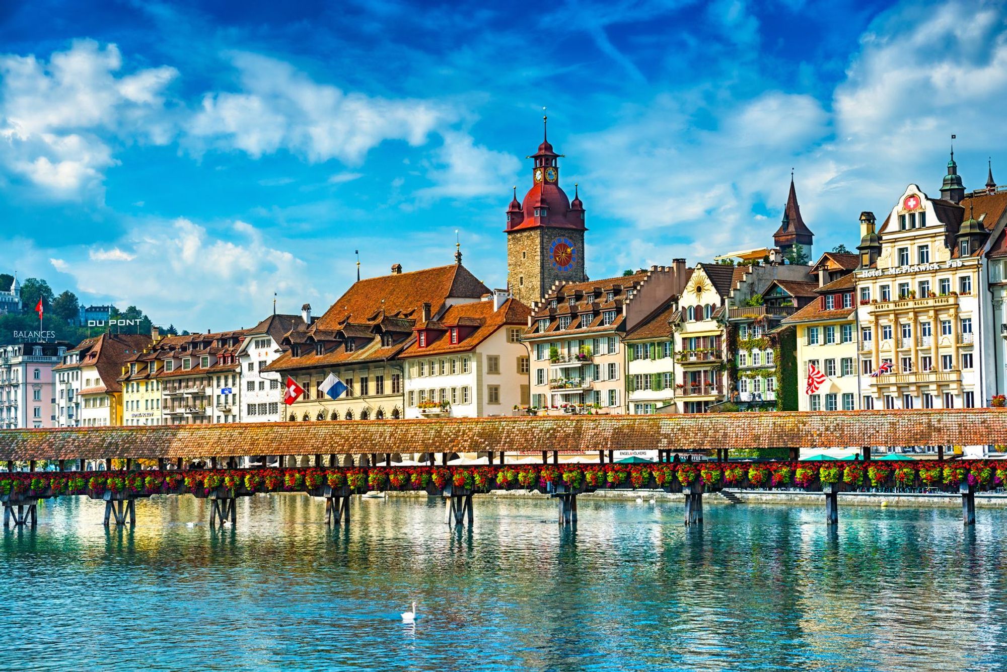 Luzern i Schweiz