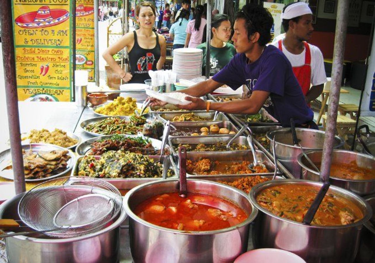 Matmarkeder finnes det over hele Bangkok