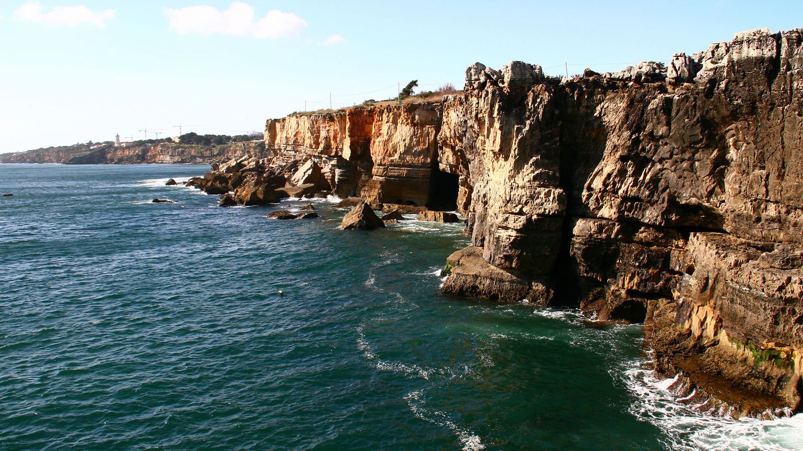 Boca do Inferno, "helvetesgapet", ved Cascais på Lisboakysten