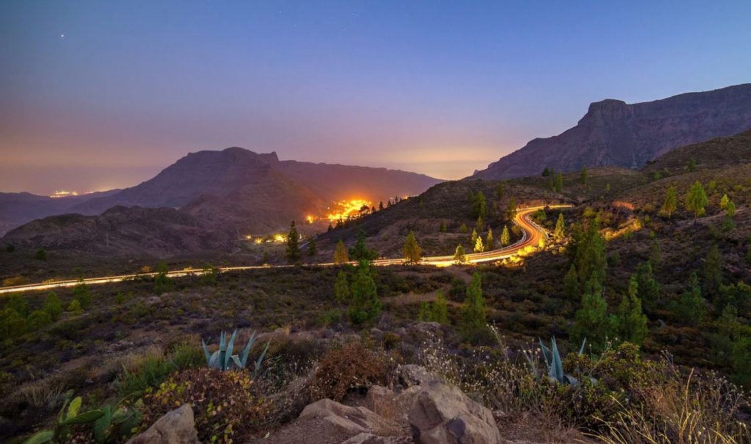 På populære Gran Canaria skal du ikke dra langt inn i landet for å oppleve vakker stjernehimmel