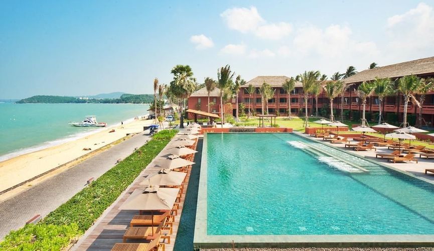 Hotel med basseng i Bophut Beach