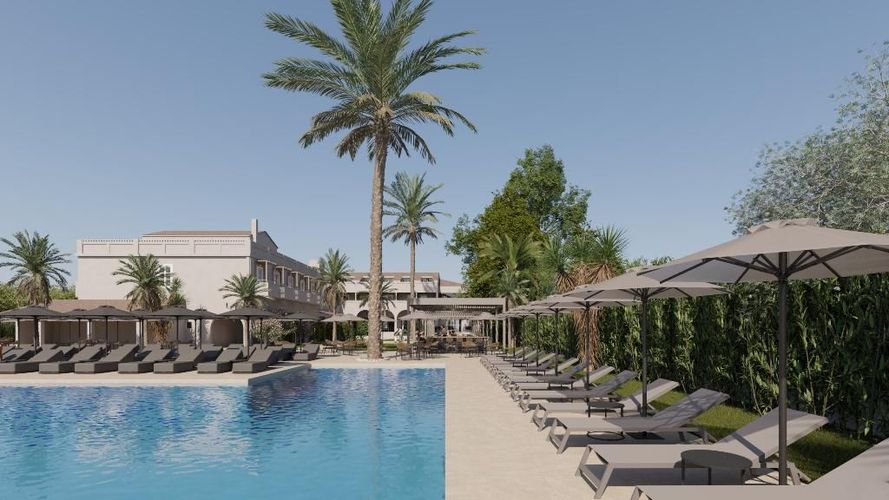 Nobilis Corfu Hotel er et Hotell med basseng i Acharavi