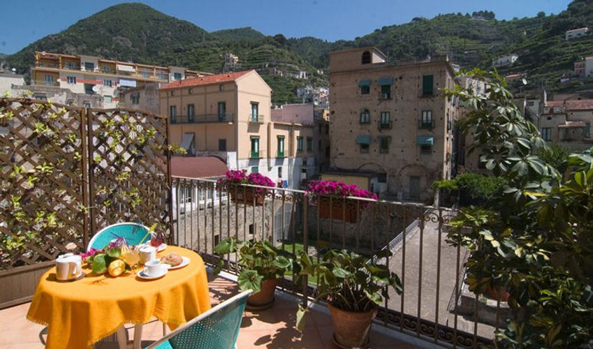 Hotell i Minori med flott beliggenhet