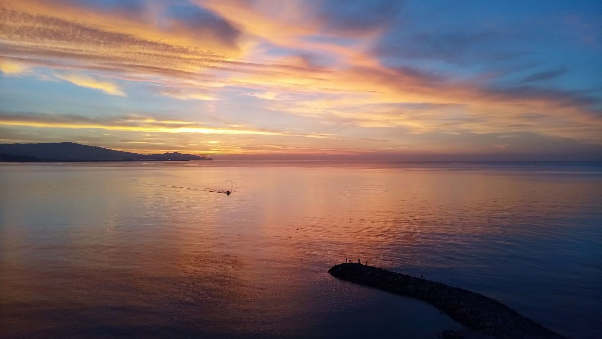 Solnedgång i Almuñécar