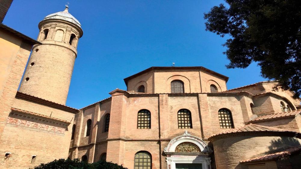 Domkirken Basilica di San Vitale i Ravenna, Italia