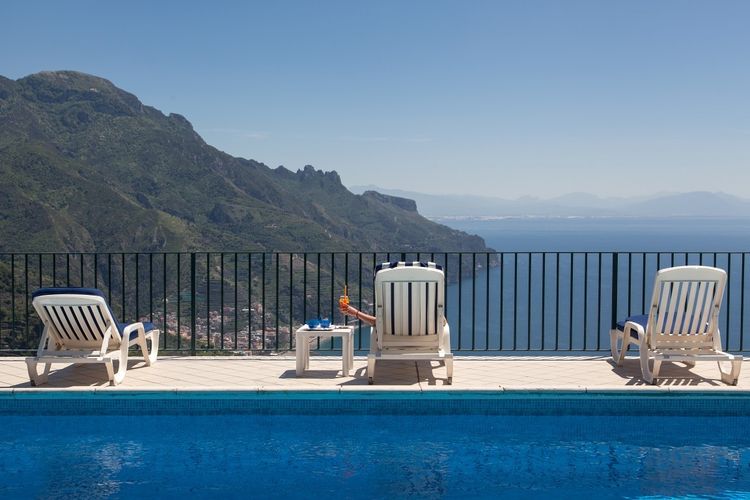 Hotel Graal Ravello basseng utsikt