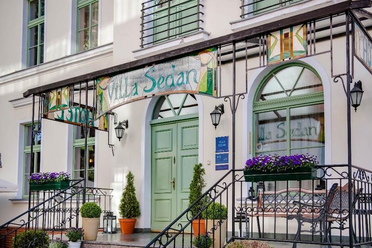 Hotel Villa Sedan ligger i Sopot