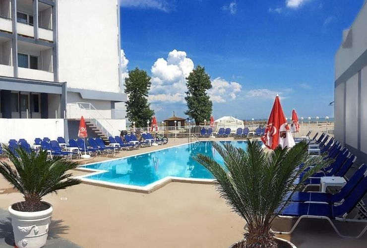 Stämning från restaurangen på Hotel Parc Mamaia