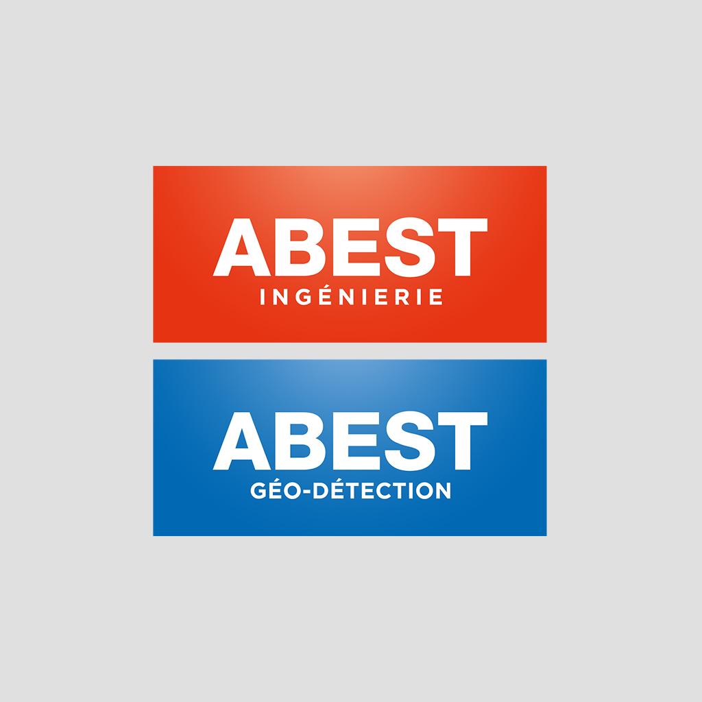 Logos of the ABEST Ingénierie and ABEST Géo-Détection brands