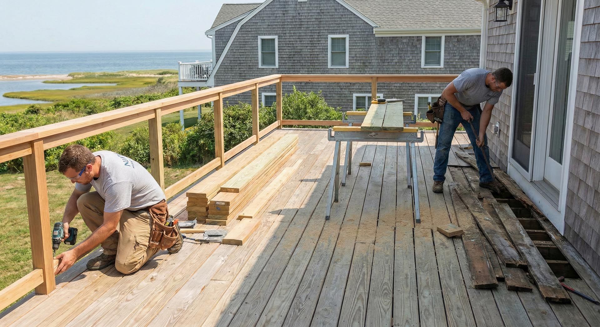 Nelson Painting is a painting contractor that provides carpentry services for rot repair, trim replacement, and siding restoration across Plymouth County, Barnstable County, and Bristol County