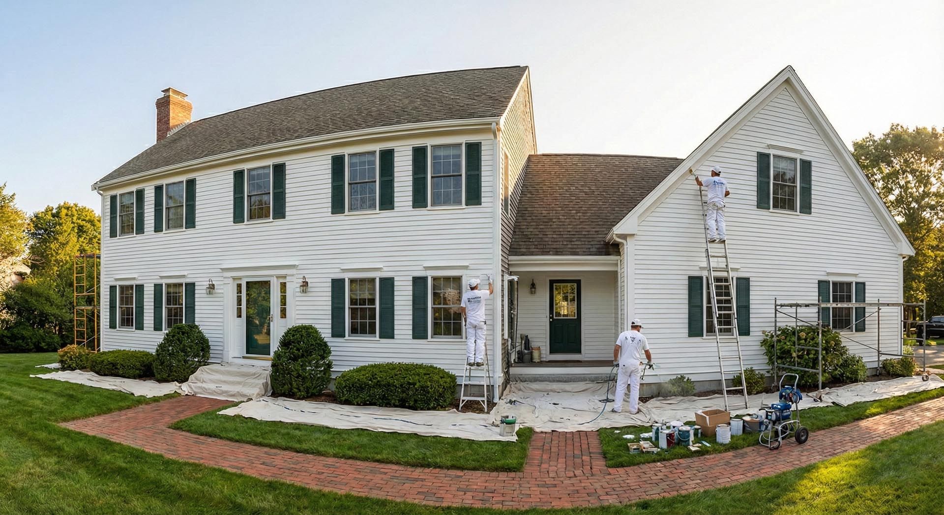 Nelson Painting is a painting contractor that provides exterior painting for siding, trim, and clapboards across Plymouth County, Barnstable County, and Bristol County