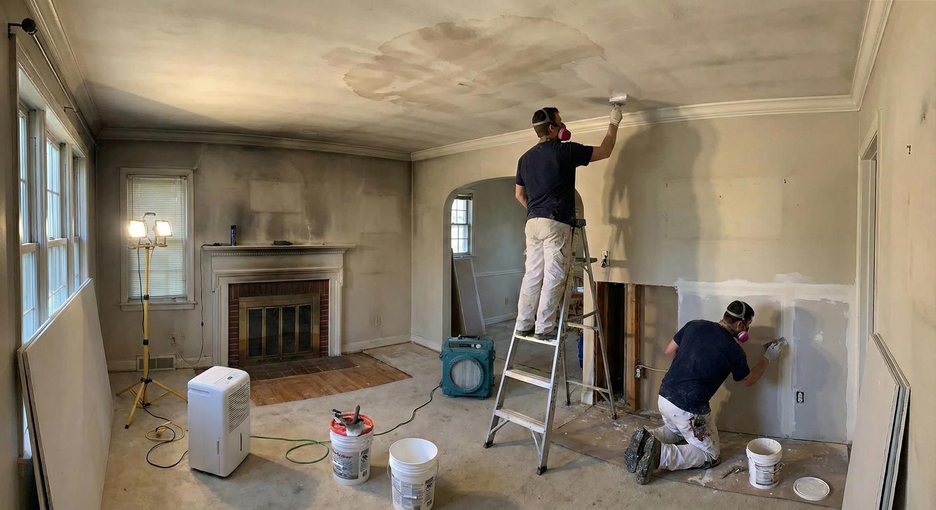 Nelson Painting is a painting contractor that provides water and smoke damage restoration painting across Plymouth County, Barnstable County, and Bristol County