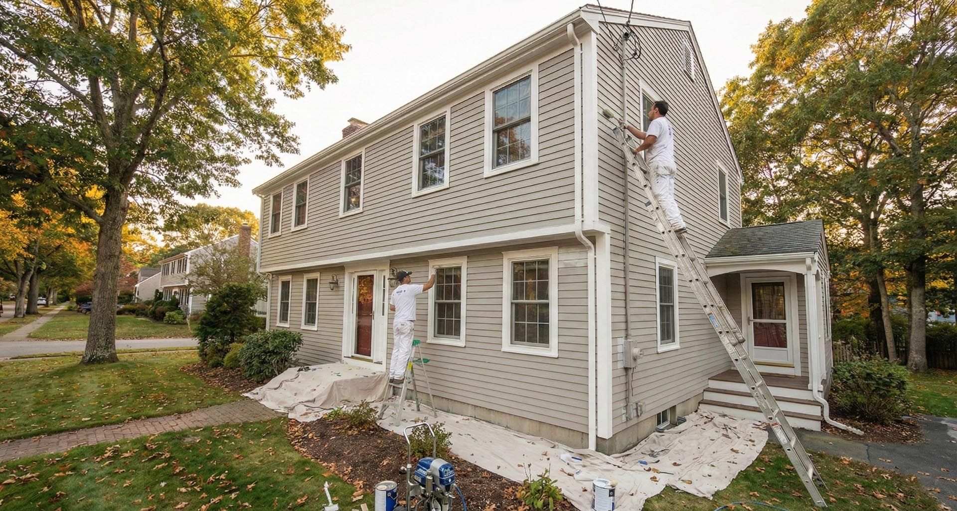 Nelson Painting is a painting contractor that provides residential painting for single-family homes and multi-unit properties across Plymouth County, Barnstable County, and Bristol County