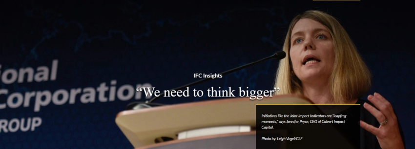 “We need to think bigger,