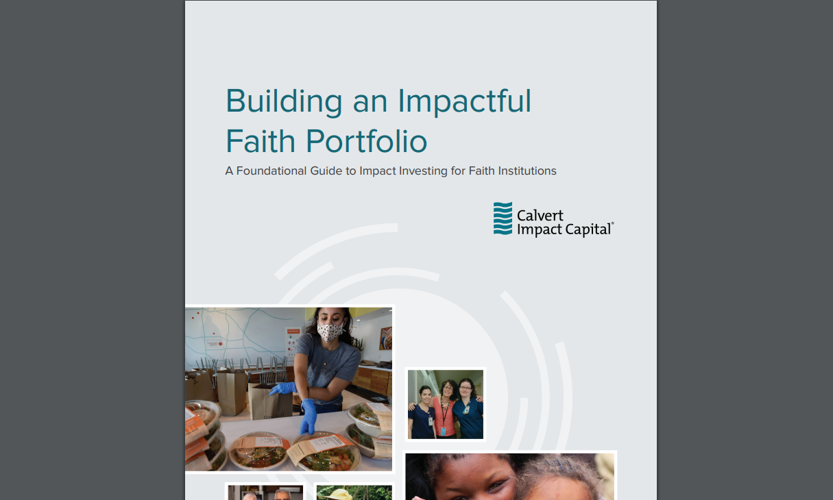 Building an Impactful Faith Portfolio: A Foundational Guide to Impact Investing for Faith Institutions