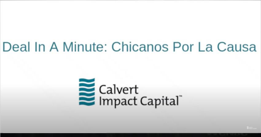 Investing in Economic Empowerment through Chicanos Por La Causa