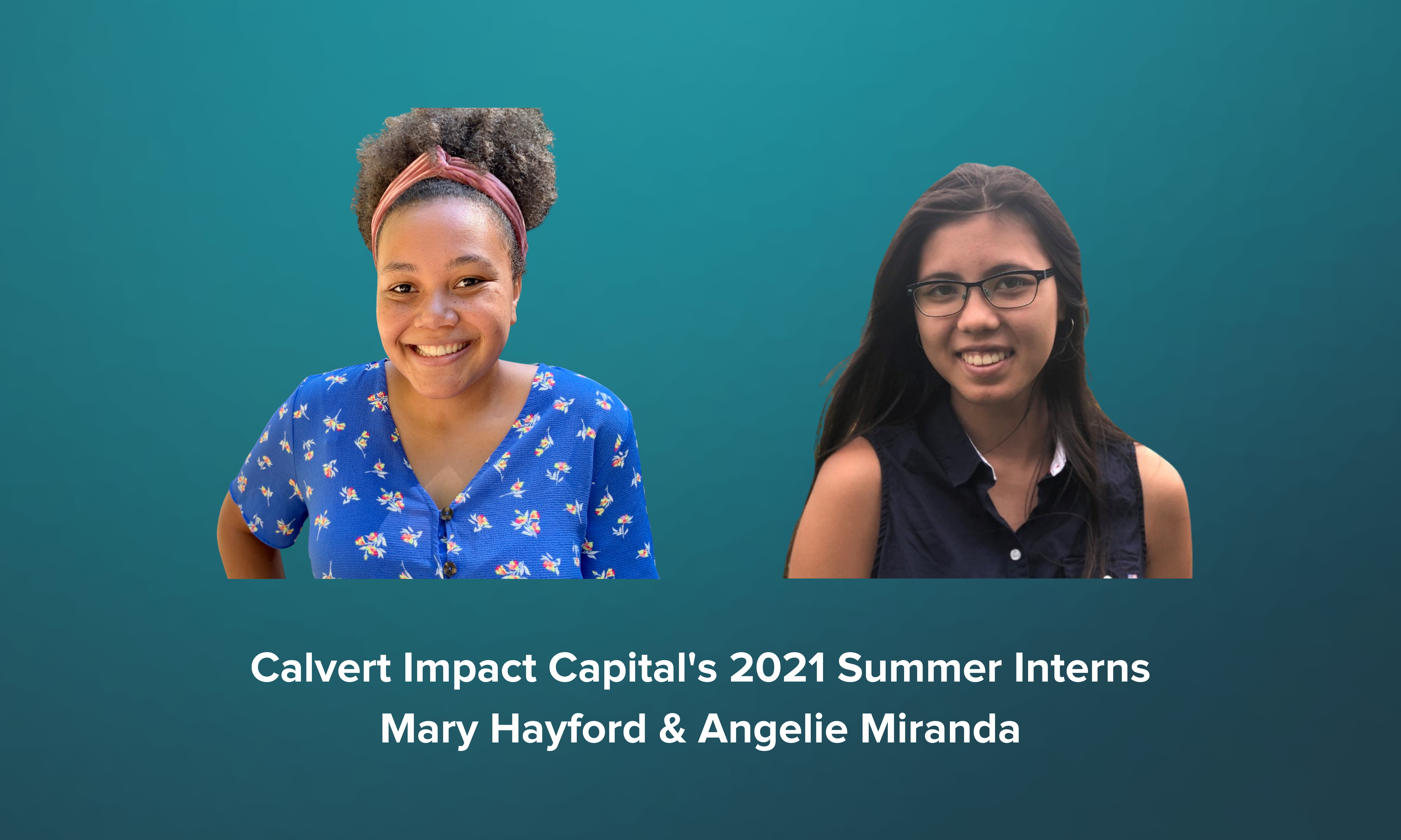 Mary Hayford & Angelie Miranda portrait