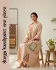 handpainted maa durga dress with collar