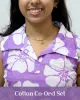 Women’s purple cotton co-ord set styled for office and casual wear – SutiSaaj