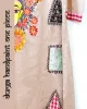 handpainted maa durga dress with collar