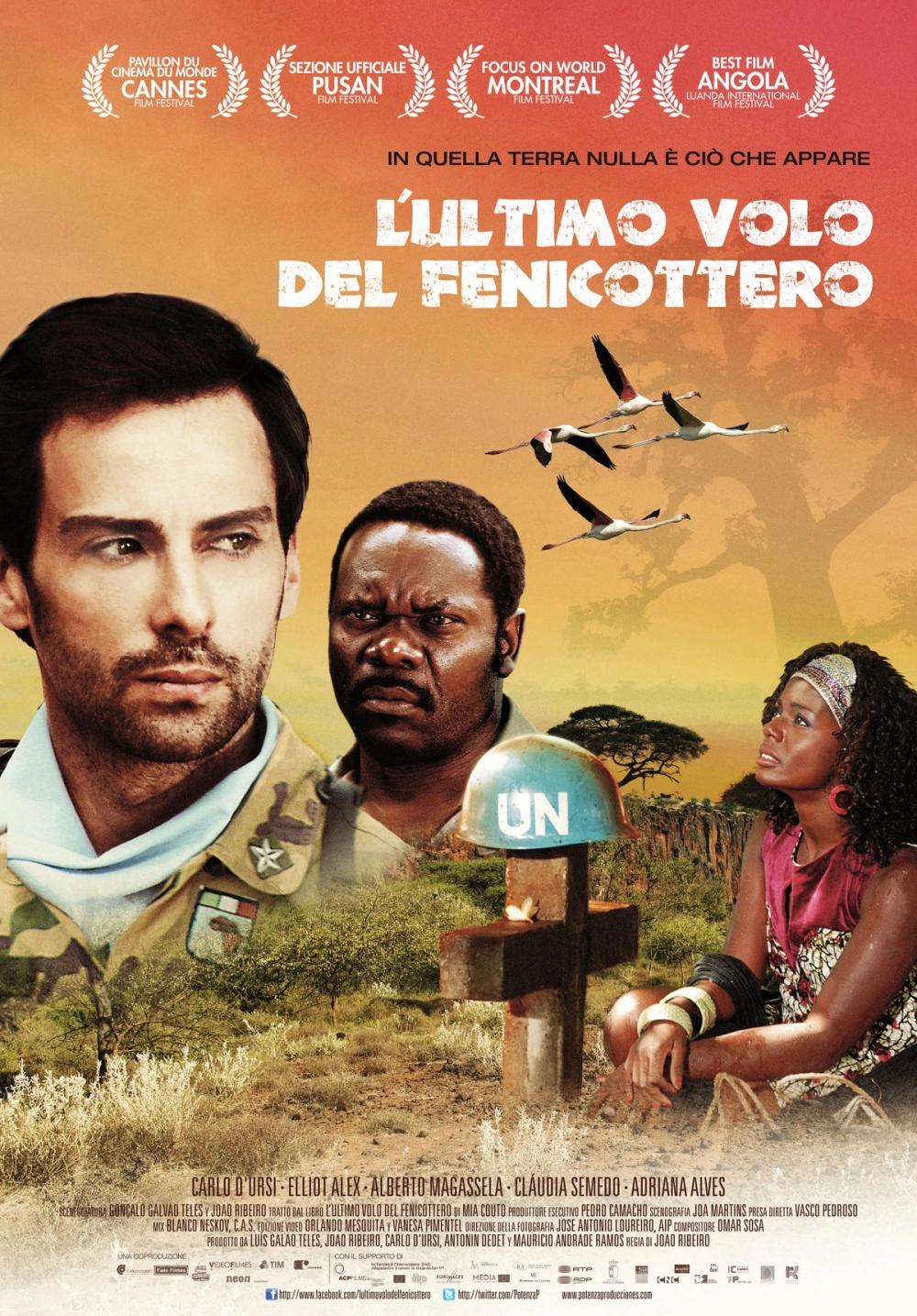 Cartaz da edição italiana de O Último Voo do Flamingo