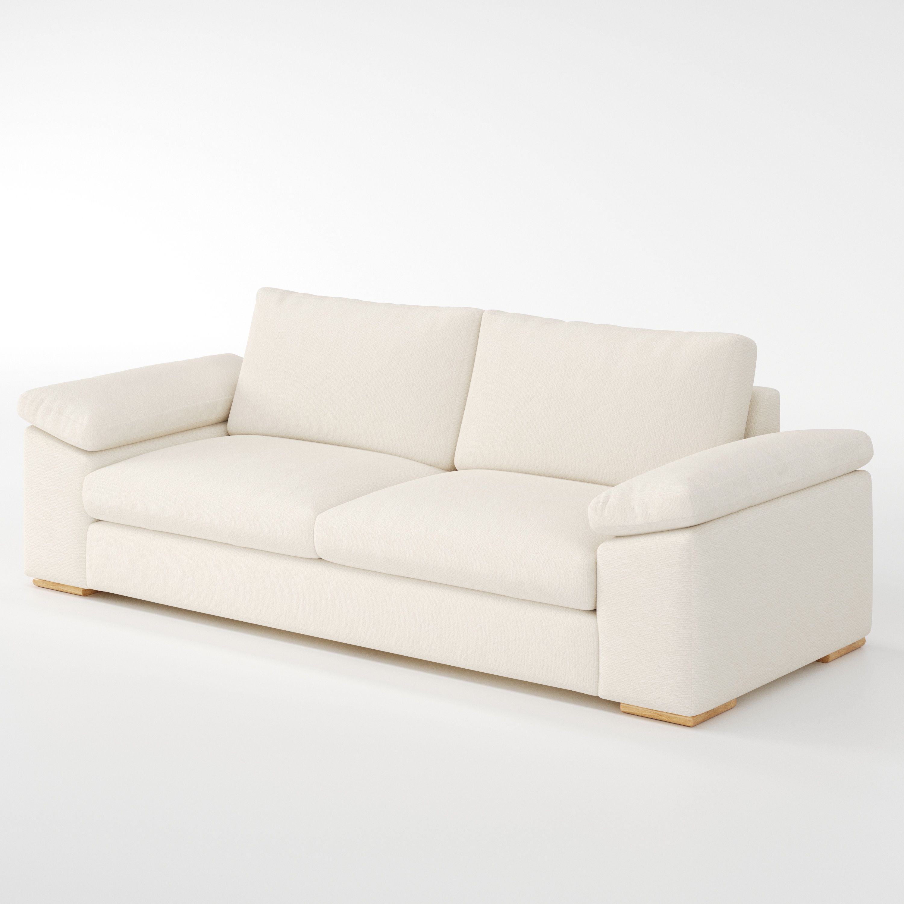 CloseCo Moy sofa, three-quarter view
