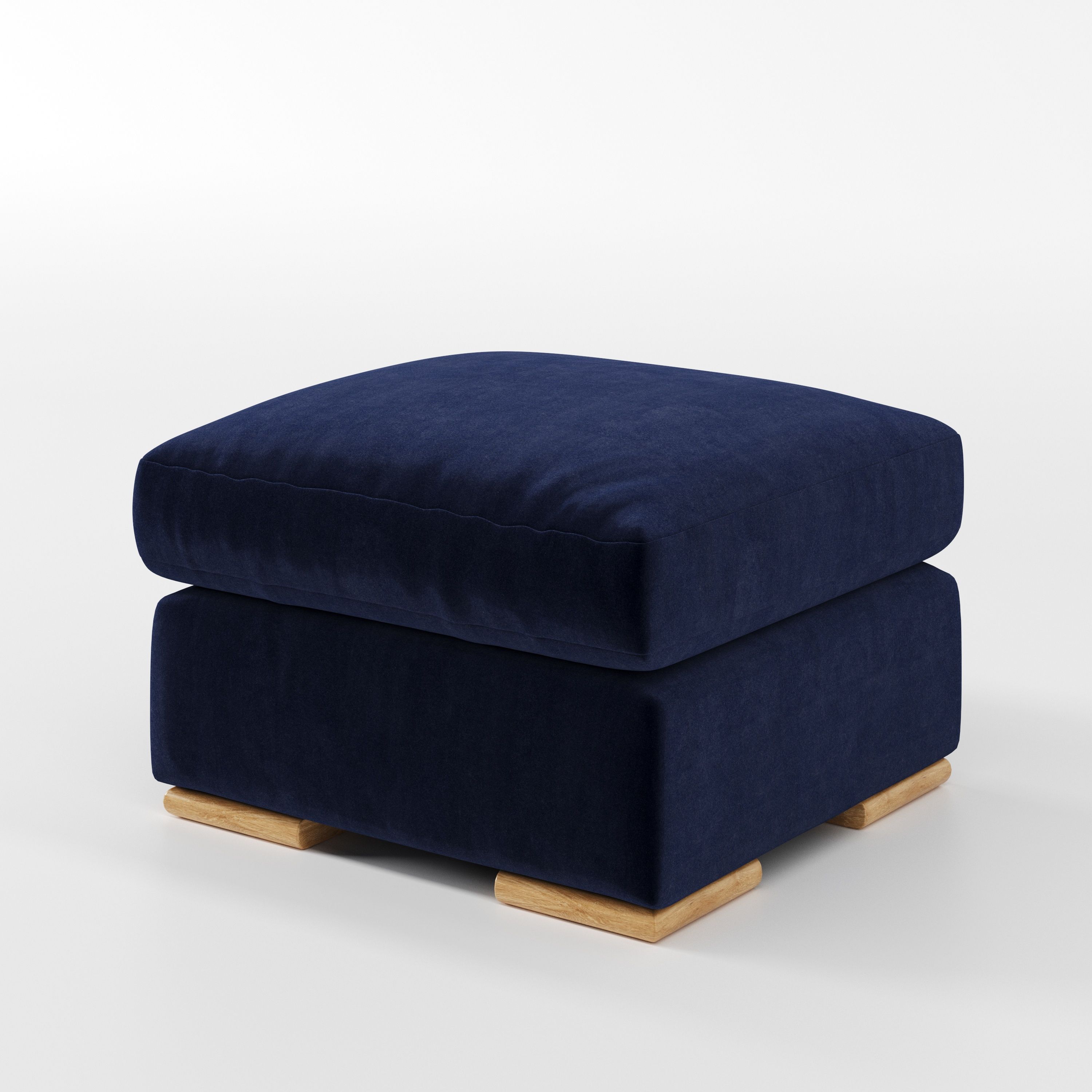 CloseCo Moy footstool, angled view