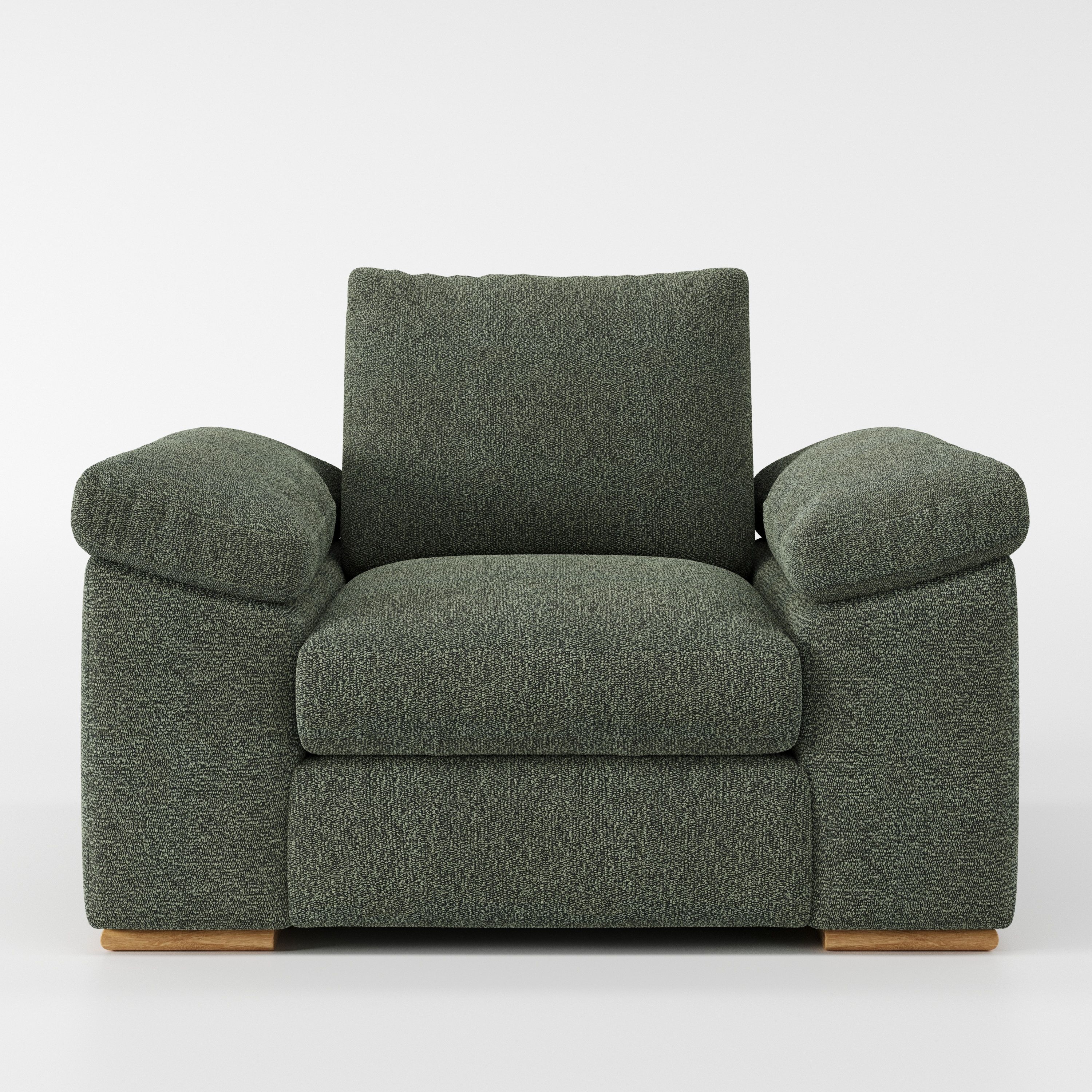 CloseCo Moy armchair, front view