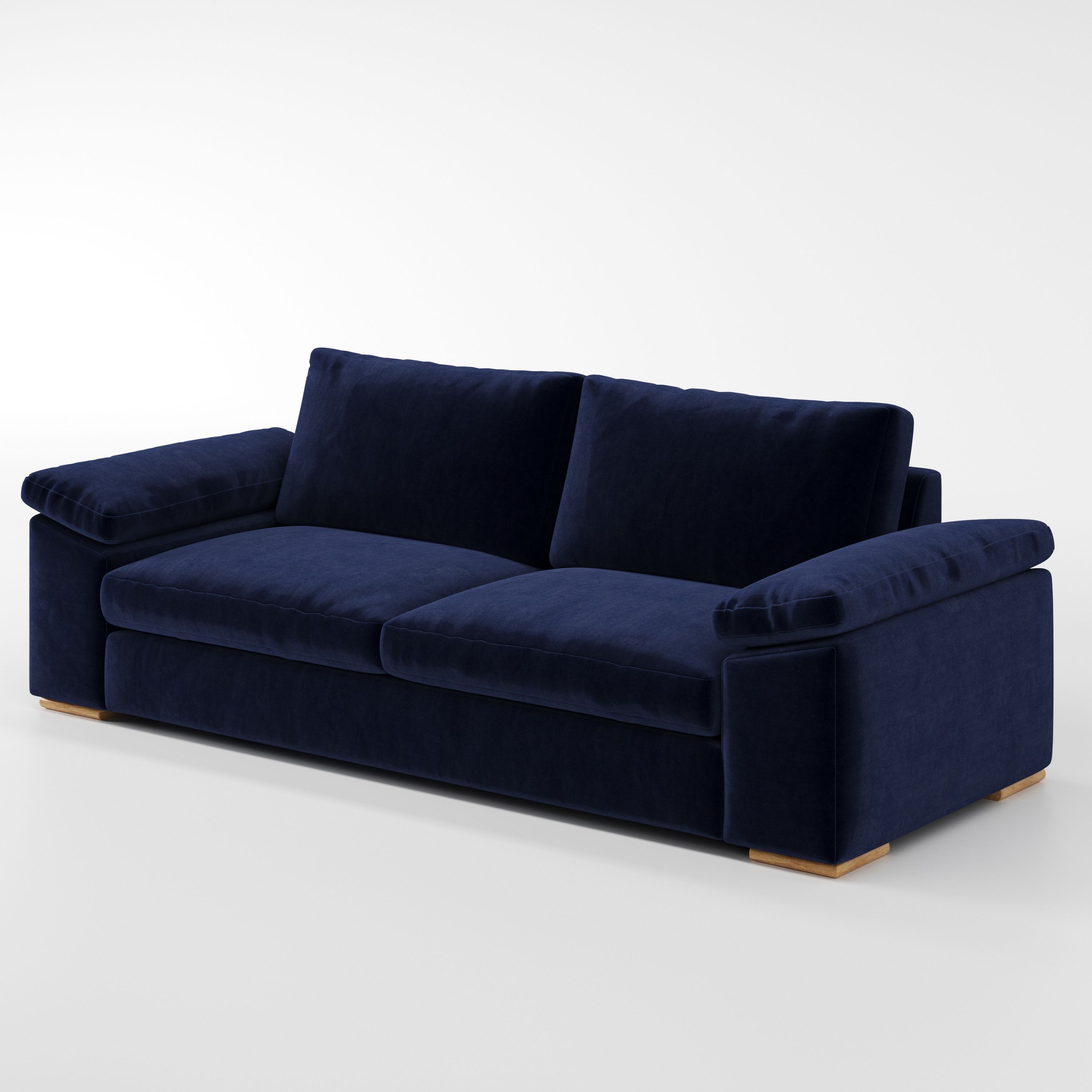 CloseCo Moy sofa, three-quarter view